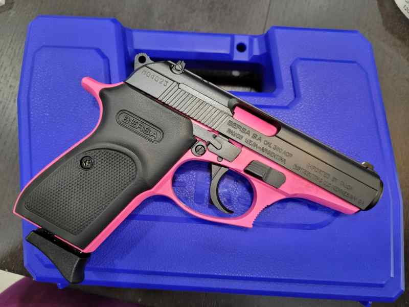 New Bersa Thunder .380 Pink Pistol