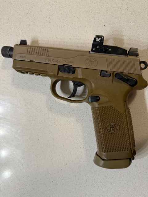 FNX-45 Tatical .45cal