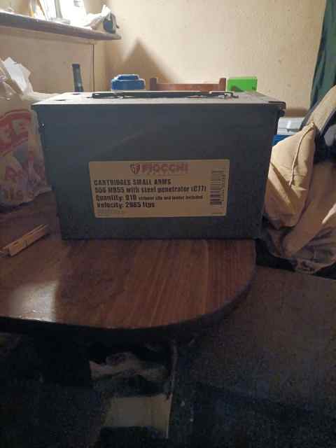 Fiocchi 556 m855 unopened box $450