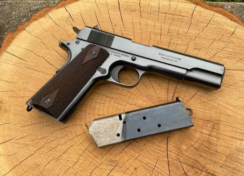 COLT 1911 GOVERNMENT MODEL PREWAR 1917 WW1