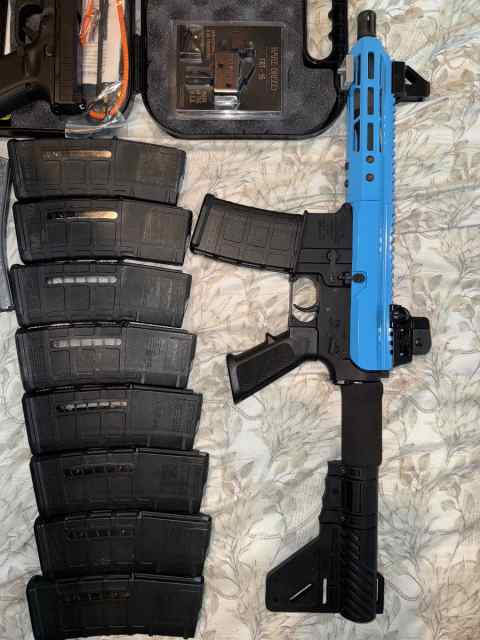Glock 44/ AR pistol 223/556