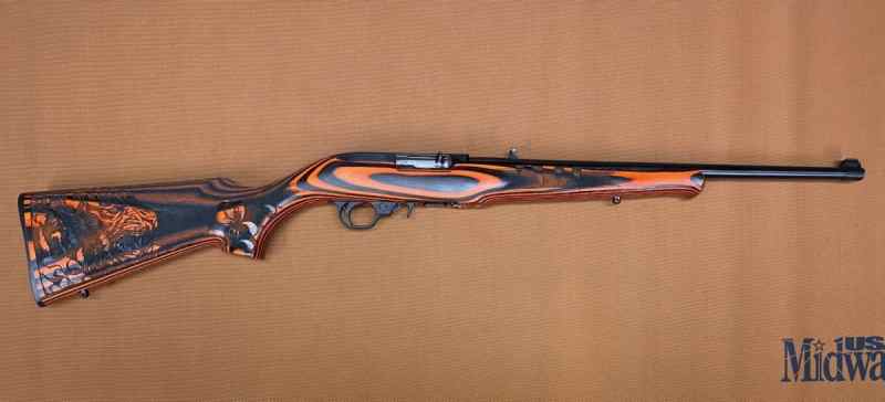 NEW IN BOX - Ruger 10/22 Engraved Tiger Stock -18&quot;