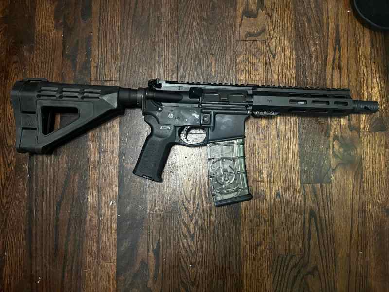 8” psa ar pistol