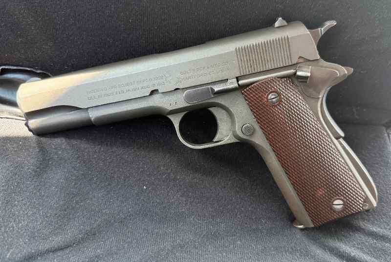 1918 COLT 1911 U.S. Army WWI era pistol 45ACP