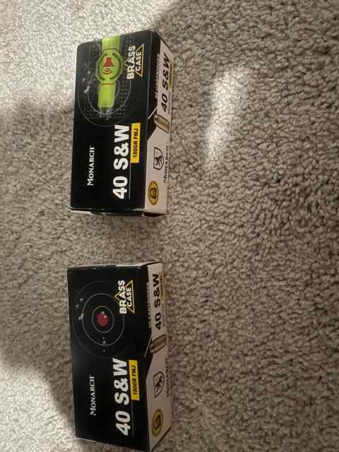 2 boxes of .40 S&amp;W