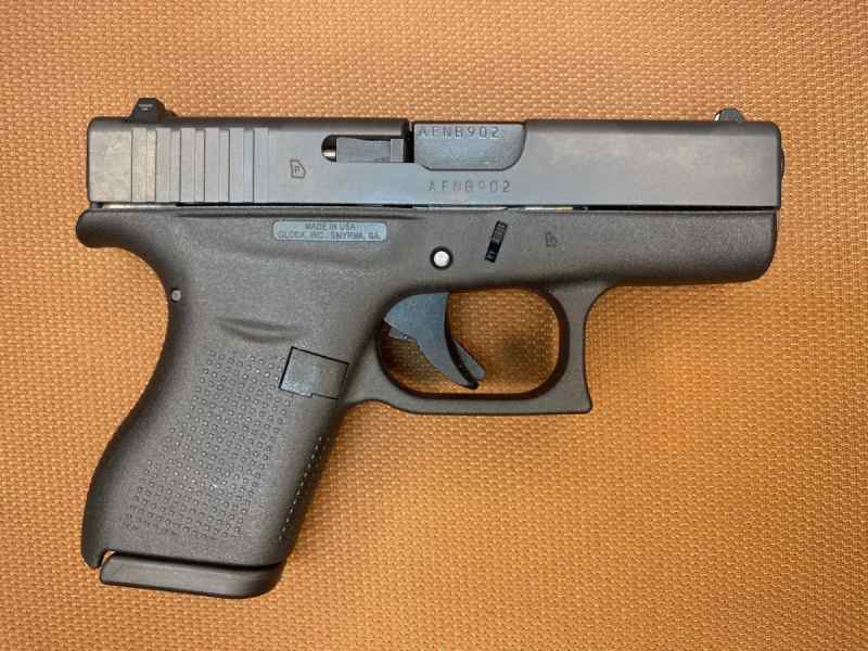 NEW IN BOX- Glock G42 - .380 ACP-3.26&quot; (UI4250201)