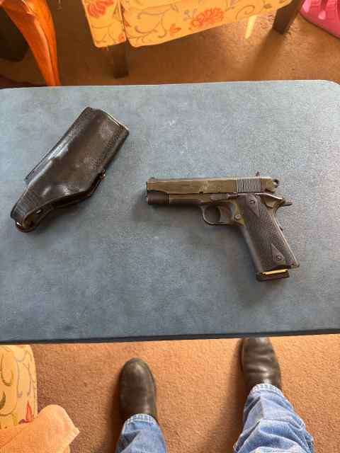 Colt Commander and Marlin 308