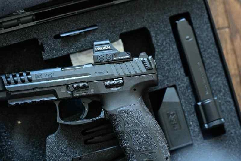 Heckler &amp; Koch HK VP9L - 20rd Mags Optic VP9