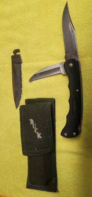 Buck selector blade knife