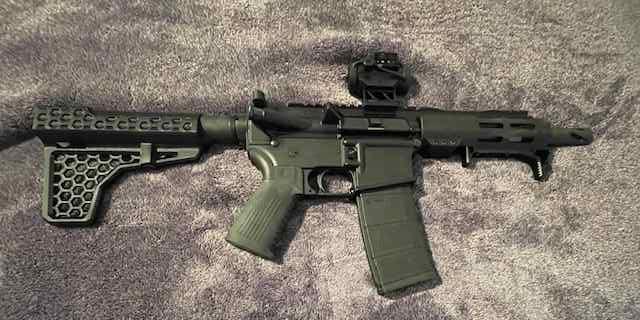 AR-15 Pistol chambered in 300blk