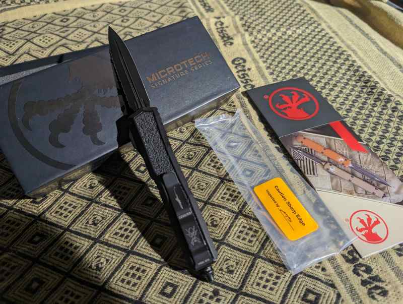 Microtech otf, rockstead, benchmade balisongs