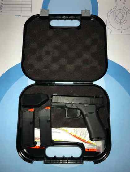 Glock 43X MOS 9mm 3 Factory Mags