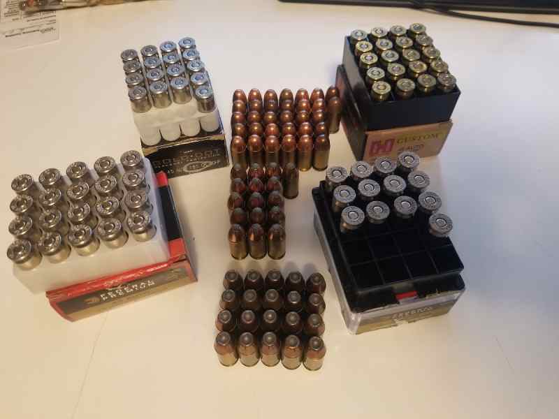 .45 And .380 Ammo