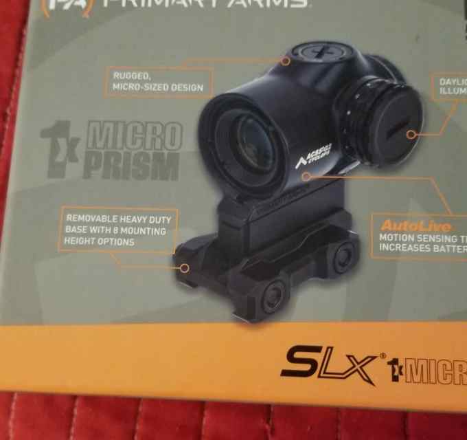 Primary Arms Slx micro prism