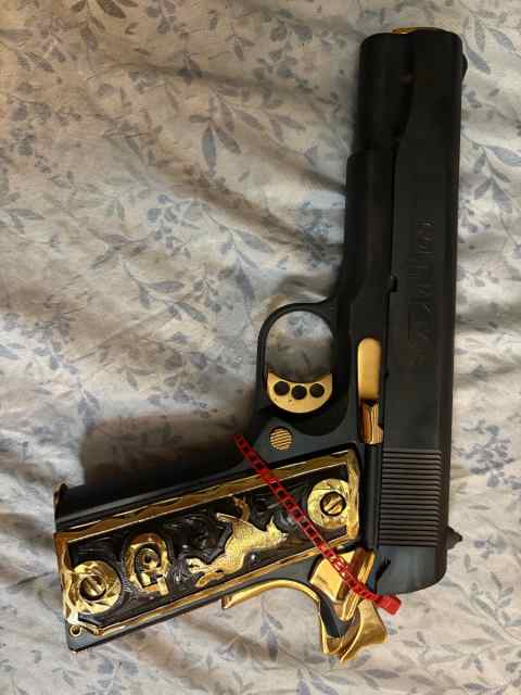 Colt 80 series  gold and black 