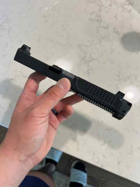 GLOCK 17 MOS SLIDE AND RAMJET LWS RANGEHAMMER