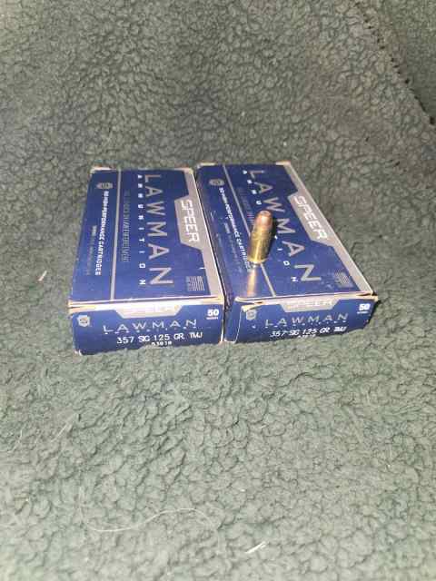 Assorted 357sig range ammo