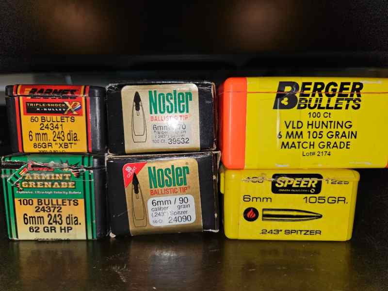 6mm bullets