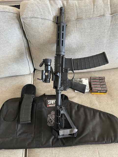 Springfield Saint 556 9.6inBar Vortex RedDot +ammo