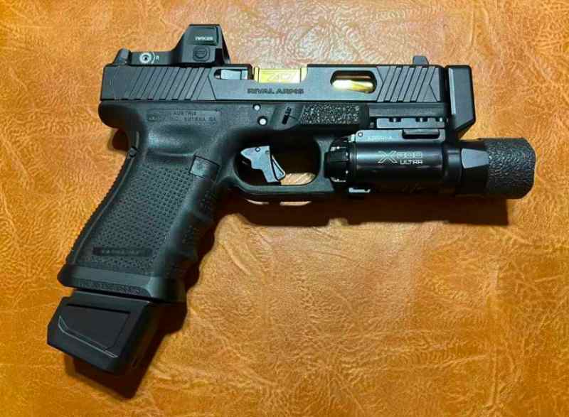 Glock 19 Build Rival Arms Slide ZP Barrel Comp RFX