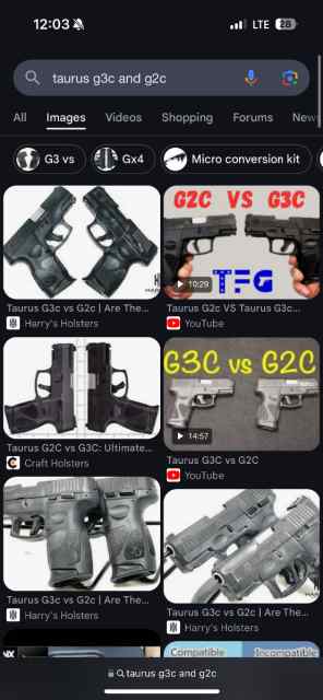 WTB: Taurus g3c or g2c