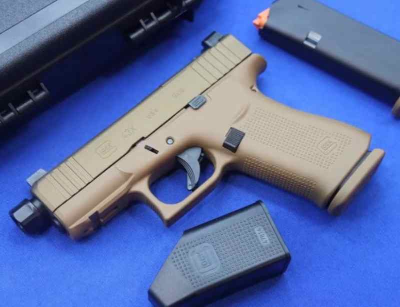 Glock G43X MOS Pistol DEBO FDE 2-TONE 9MM