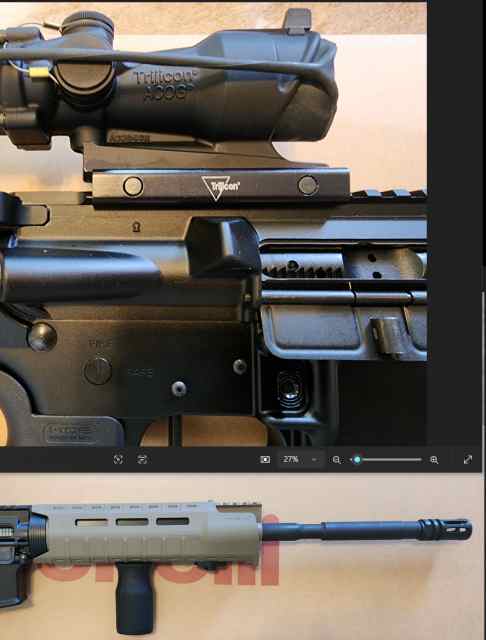 AR15 UPPER 5.56X45 CARBINE LENGTH MAGPUL CL
