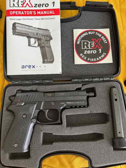 Arex Rex zero 1 tactical pistol 