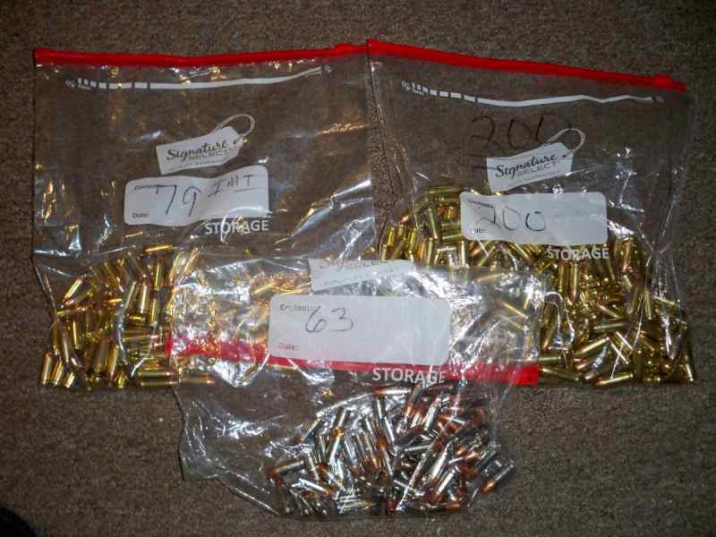 9mm loose bagged New factory ammo.