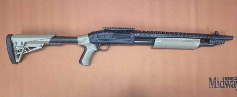 NEW IN BOX- Mossberg 500 Scorpion FDE-12Ga - 18.5&quot;