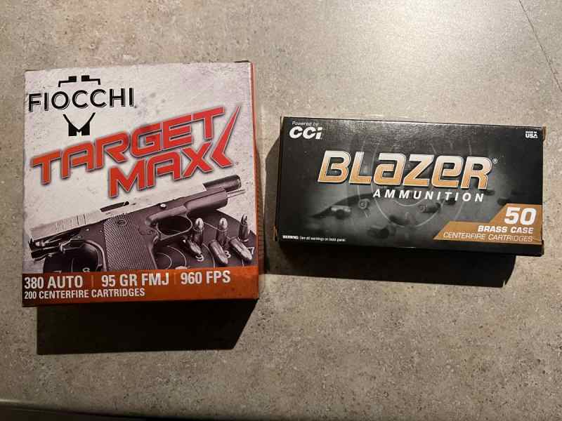 380 Ammo, New unopened