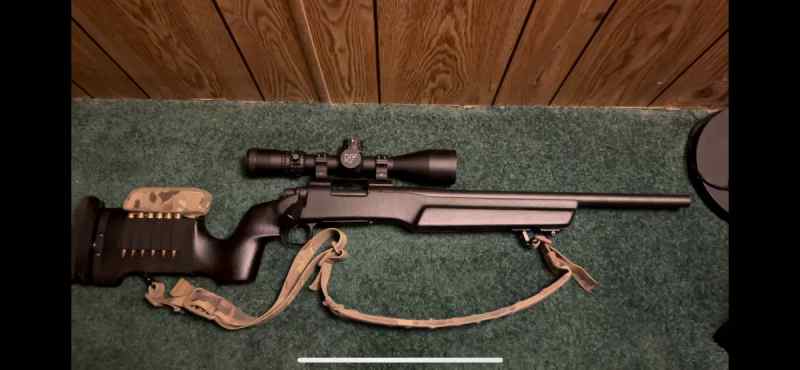 308 Remington 700 Winchester tactical, nightforce 