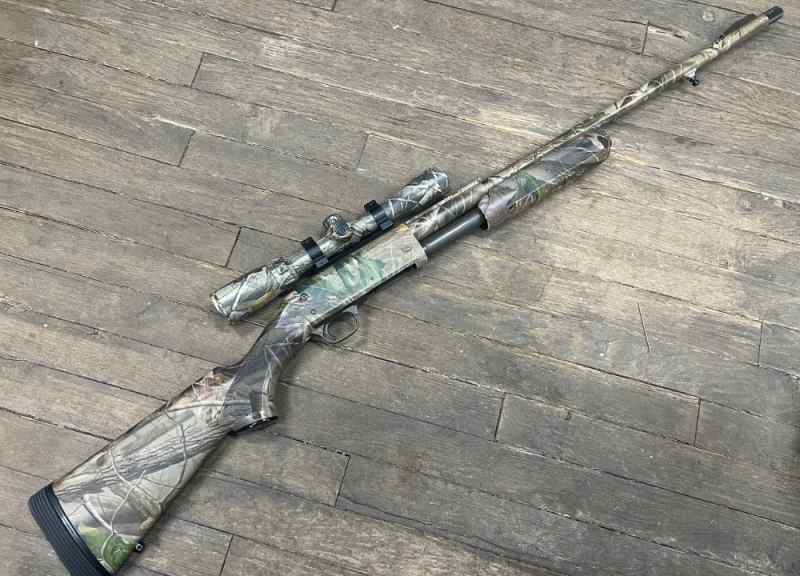 Ithaca 37 Deerslayer 20 ga 3” factory realtree har