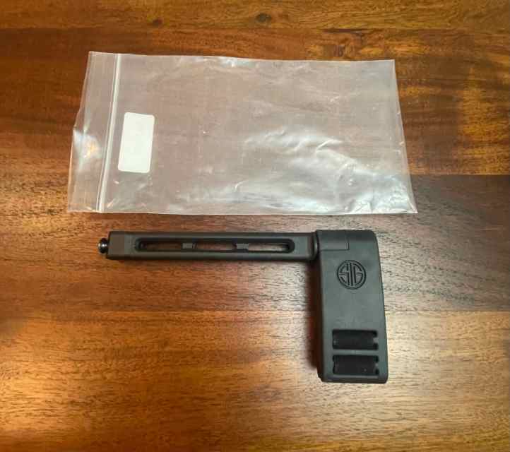 Sig mcx pistol brace