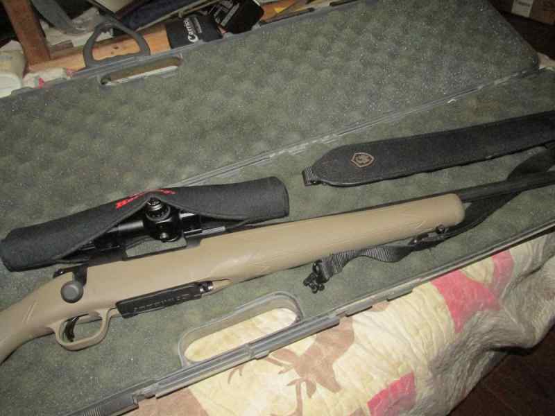 MOSSBERG PATRIOT  308 WIN, SCOPE, CASE, SLING