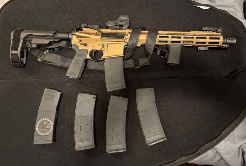 AR15 w/12.5” barrel 