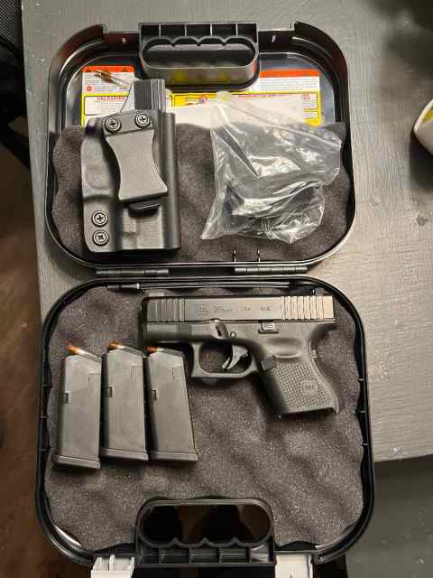 Glock 26 Gen 5 with Night sights FSOT