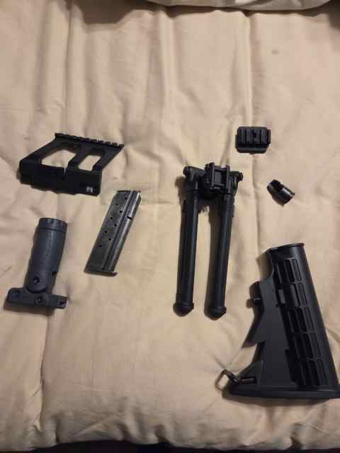 Ar parts, ak, mags, bipod, etc