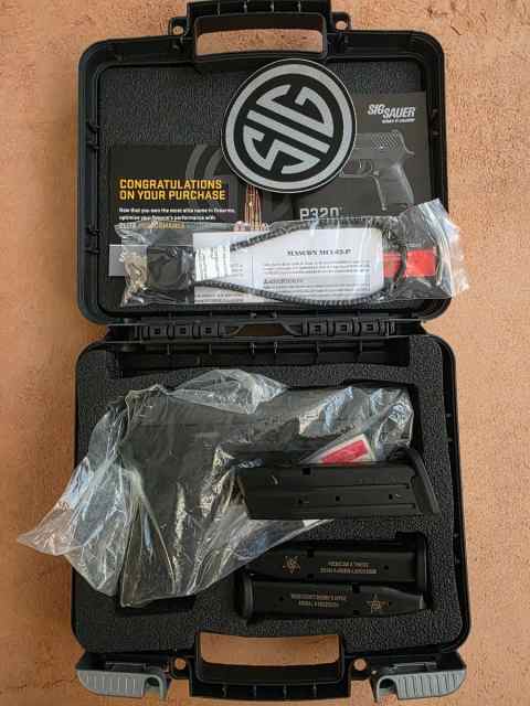 New Sig Sauer P320 Nitron 9mm Full-Size LE