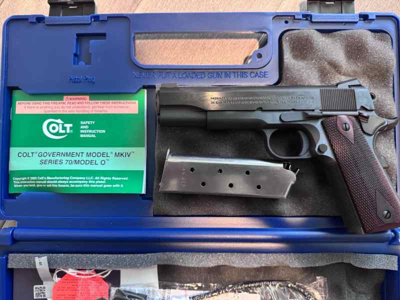 Colt Government Model MKIV Series 70 Model O