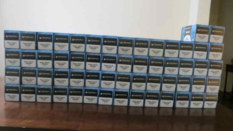 Federal Small Pistol primers 