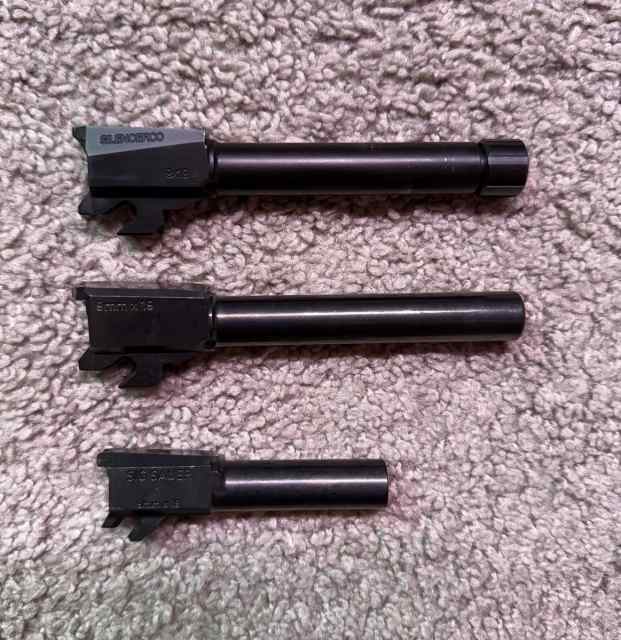 Sig P320 &amp; P365 Barrels (M17 &amp; SilencerCo Threaded