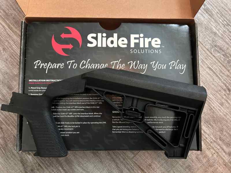 Slide Fire SSAR-15 Bump Stock for AR-15