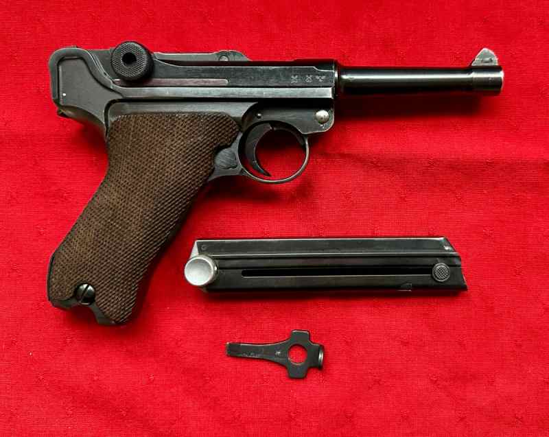 Luger P-08, 1939, Very nice condition.