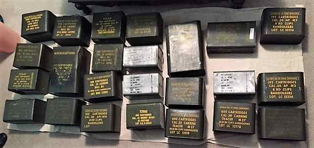 WTS: USGI sealed/spam cans, .22 to .50 cal. ammo