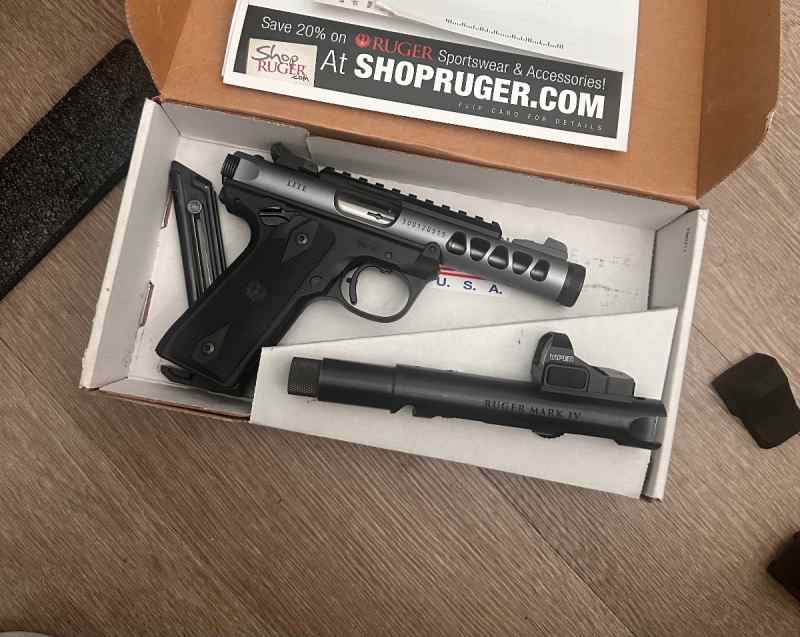 Ruger Mark IV Lite/ Tactical
