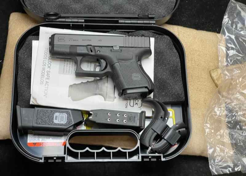  Glock Model 27 Gen 4 40 S&amp;w 