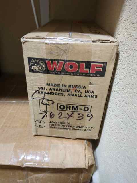 7.62 x 39 Wolfe, WPA and M67 Yugo ammunition
