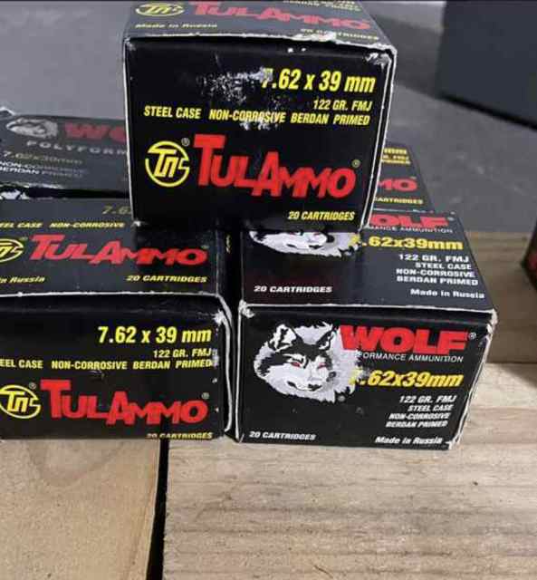 200 rounds 7.62x39