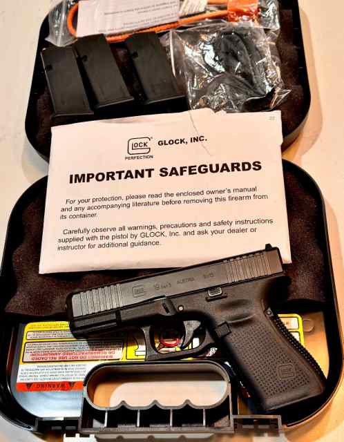 Glock 19 Gen 5 M.O.S. - LNIB